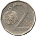 Чехия 2 кроны 2003 год
