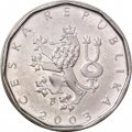 Чехия 2 кроны 2003 год