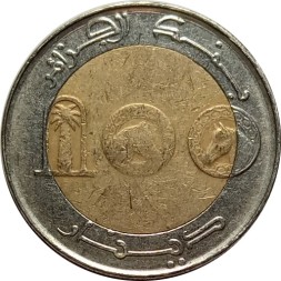Алжир 100 динаров 2009 год - Лошадь