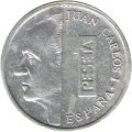 Испания 1 песета 1992 год - Король Хуан Карлос I
