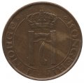 Норвегия 2 эре 1929 год - Король Хокон VII