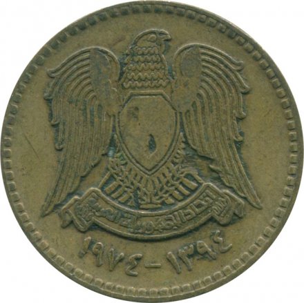 Сирия 10 пиастров 1974 год