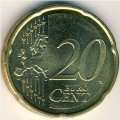 Испания 20 евроцентов 2007 год