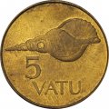 Вануату 5 вату 1999 год - Океаническая раковина