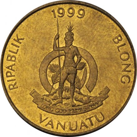 Вануату 5 вату 1999 год - Океаническая раковина