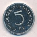 Швейцария 5 франков 1976 год Битва при Муртене