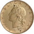 Италия 20 лир 1976 год