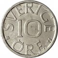 Швеция 10 эре 1990 год - Король Карл XVI Густав