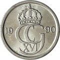 Швеция 10 эре 1990 год - Король Карл XVI Густав