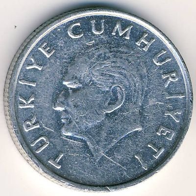 Турция 10 лир 1987 год