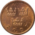 Швеция 50 эре 2007 год - Король Карл XVI Густав