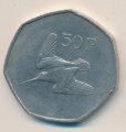 Ирландия 50 пенсов 1998 год - Вальдшнеп. Кельтская арфа