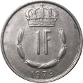 Люксембург 1 франк 1979 год