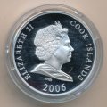 Острова Кука 10 долларов 2006 год - Статуя свободы