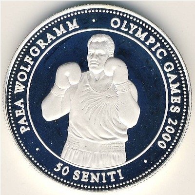 Тонга 50 сенити 1998 год