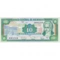 Никарагуа 10 кордоба 1990 год - UNC