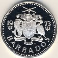 Барбадос 5 долларов 1973 год