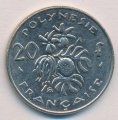Французская Полинезия 20 франков 1983 год
