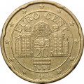 Австрия 20 евроцентов 2004 год - Дворец Бельведер