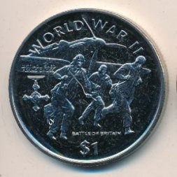 Либерия 1 доллар 1997 год