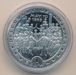 Остров Мэн 1 крона 1992 год