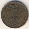 Бельгия 2 сантима 1905 год DER BELGEN