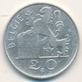 Бельгия 20 франков 1951 год BELGIE