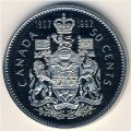 Канада 50 центов 1992 год - 125 лет Конфедерации Канада (Proof)