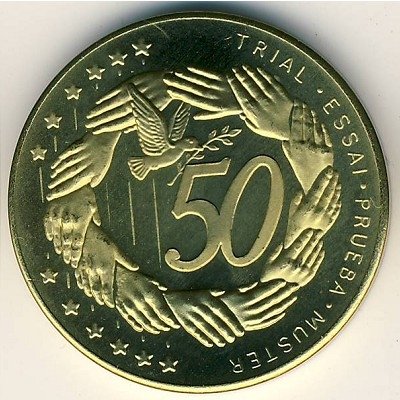 Польша 50 евроцентов 2004 год