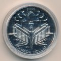 Канада 1 доллар 2000 год - Миллениум. Шаттл Дискавери (BU)