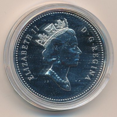 Канада 1 доллар 2000 год - Миллениум. Шаттл Дискавери (BU)