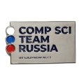 Значок Comp SCI Team Russia. Сборная России по компьютерным наукам. Олимпиада &quot;Газпром&quot;