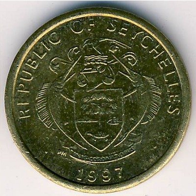 Сейшелы 5 центов 1997 год