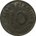 Третий Рейх 10 рейхспфеннигов 1940 год (F)