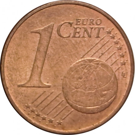 Германия 1 евроцент 2005 год (F)