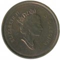 Канада 1 цент 2001 год