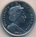 Остров Мэн 1 крона 2014 год - 100 лет Первой Мировой войне. Футбол