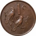 ЮАР 1 цент 1966 год (SUID-AFRIKA)