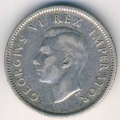 ЮАР 6 пенсов 1942 год