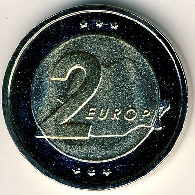 Румыния 2 евро 2004 год (Unusual)