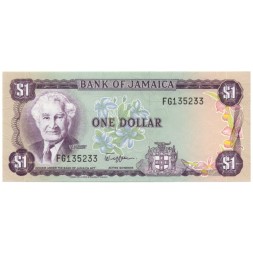 Ямайка 1 доллар 1981-1983 год - UNC