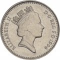 Великобритания 5 пенсов 1994 год