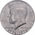 США 1/2 доллара 1976 год - 200-летие Независимости (D)