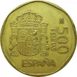 Испания 500 песет 1987 год