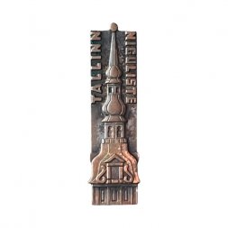 Значок Эстония. Таллин (Tallinn). Niguliste. Церковь Святого Николая