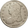 США 1/2 доллара 1832 год - Capped Bust Half Dollar