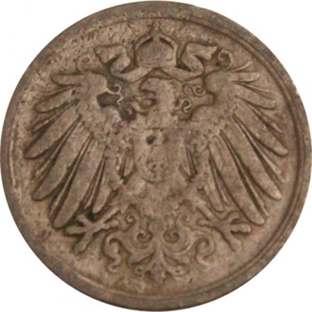 Германия 1 пфенниг 1899 год (A)