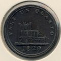 Гибралтар 1 кварто 1820 год