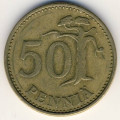 Финляндия 50 пенни 1965 год