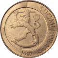 Финляндия 1 марка 1997 год